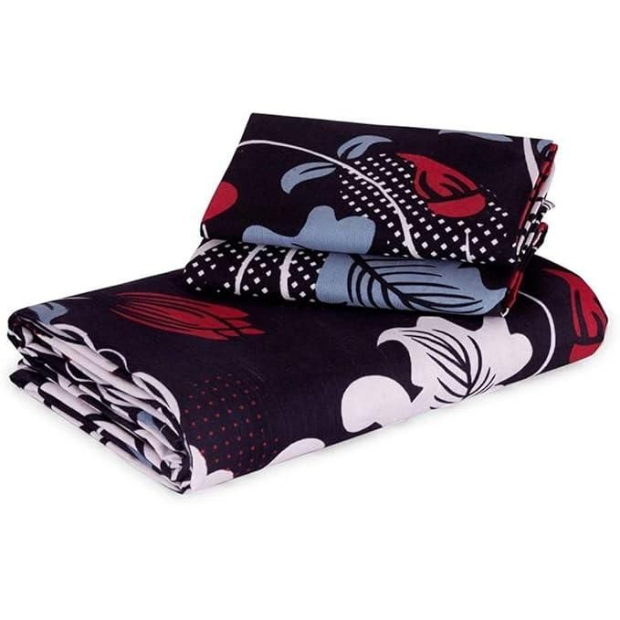 1 Double Bedsheet with 2 Pillow Covers