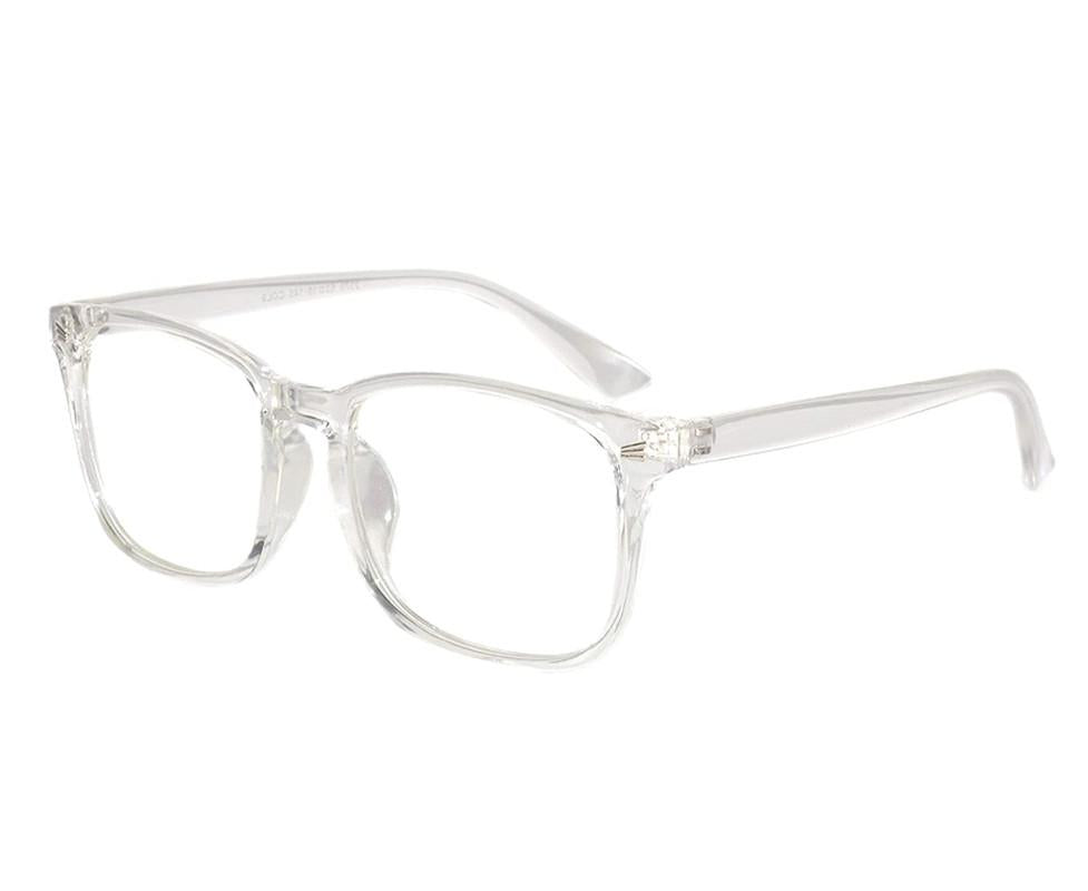 Unisex Clear Clear Cat-eye Sunglass