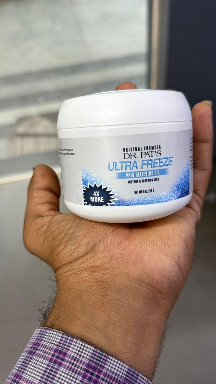 Ultra Freeze Pain Relief Gel 255Gm (Pack of 2)