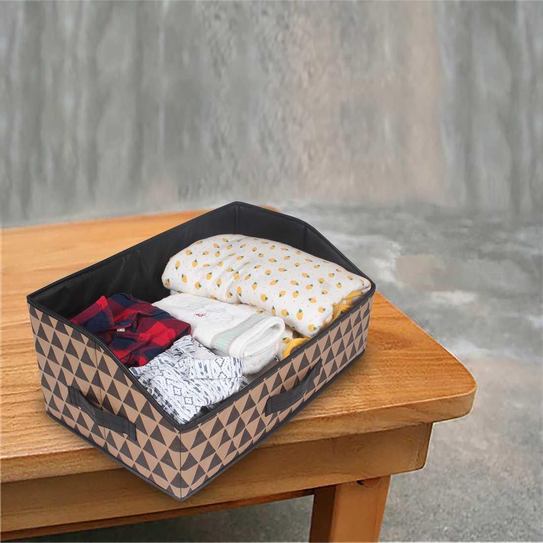 Organizer-Trapezoid Design Shelf organizer Basket (Pack of 1)