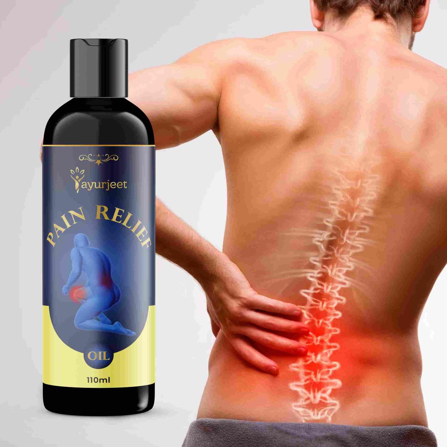 Ayurjeet Pain Relief Oil (110Ml)