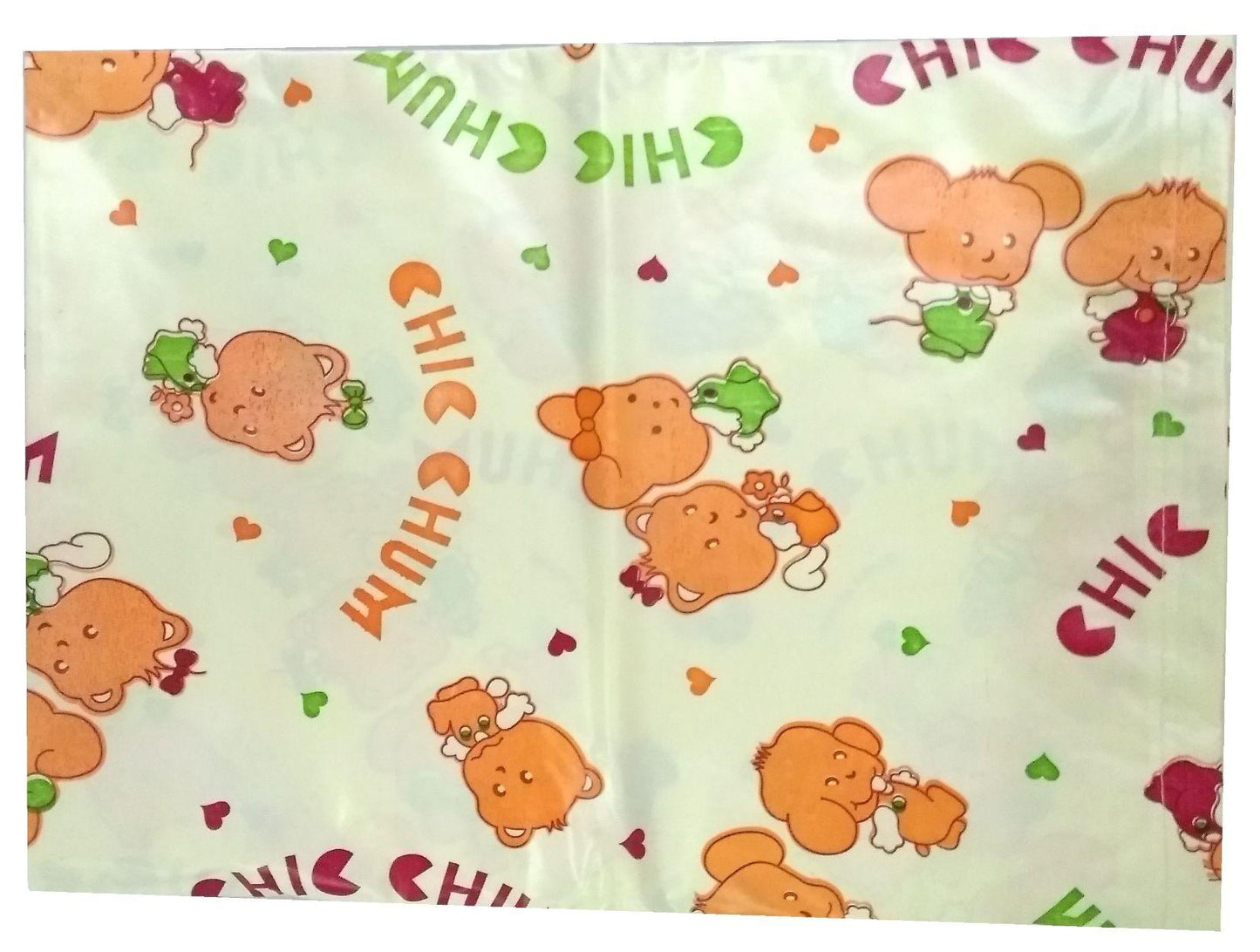 Love Baby Soft Bed Sheet Plastic