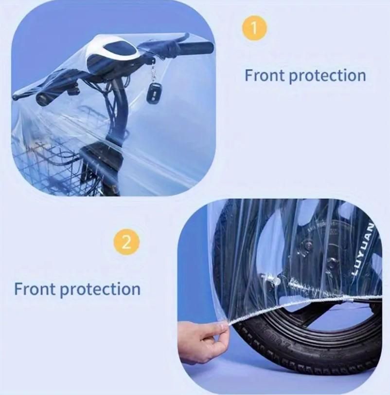 Waterproof PE Bike Cover