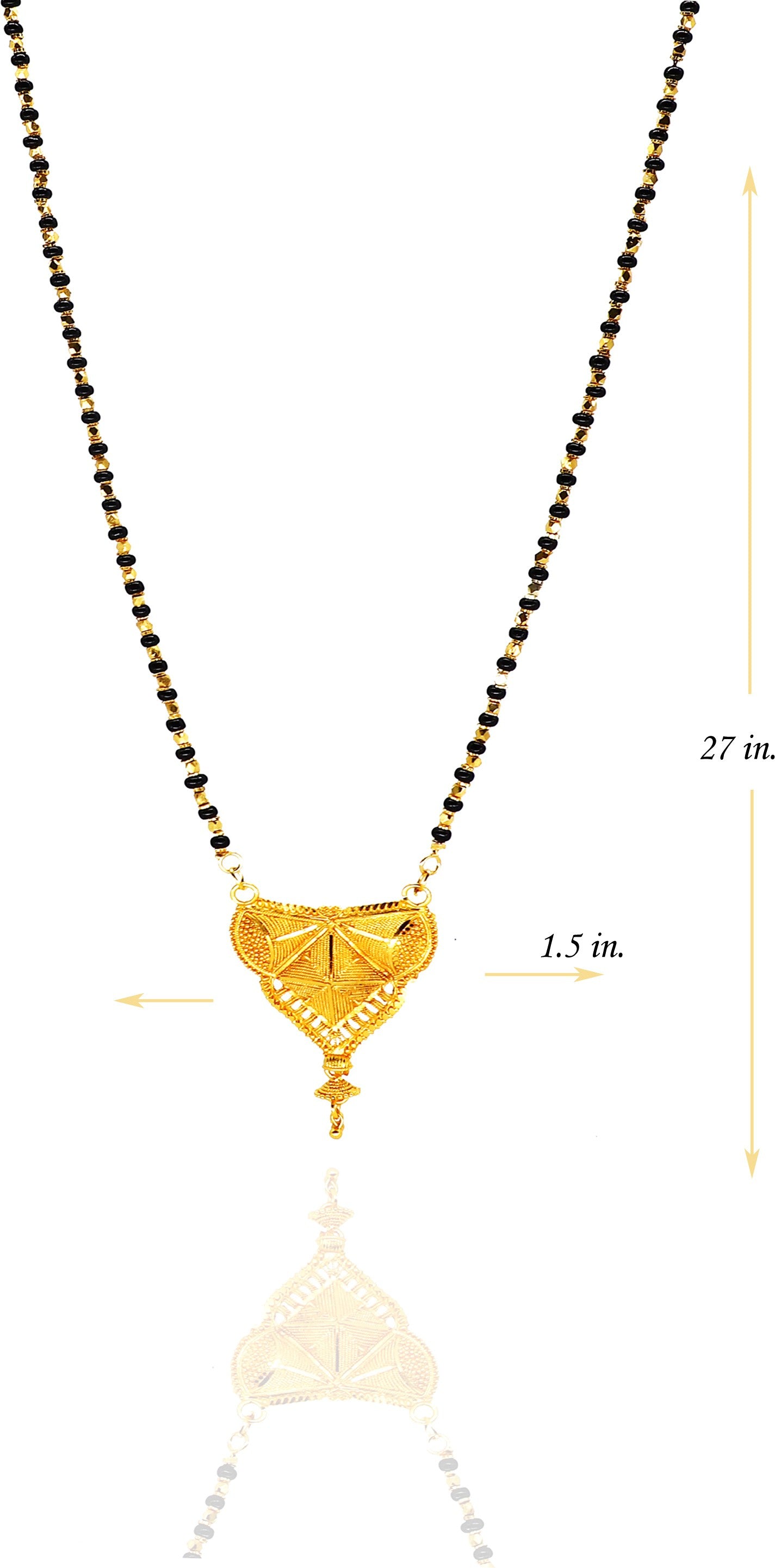 Unique Gold Plated Mangalsutra
