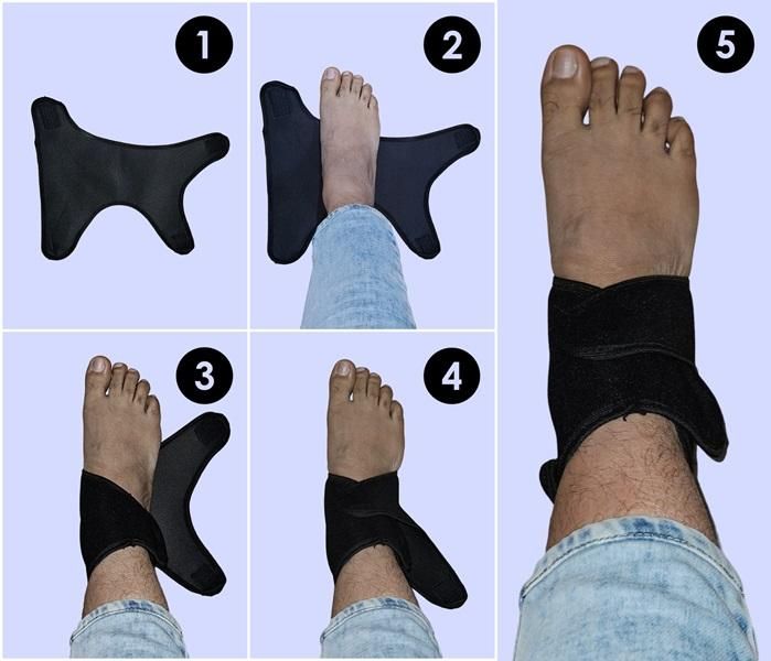 Ankle Sprain Recovery Protective Sleeve (Pack of 1)