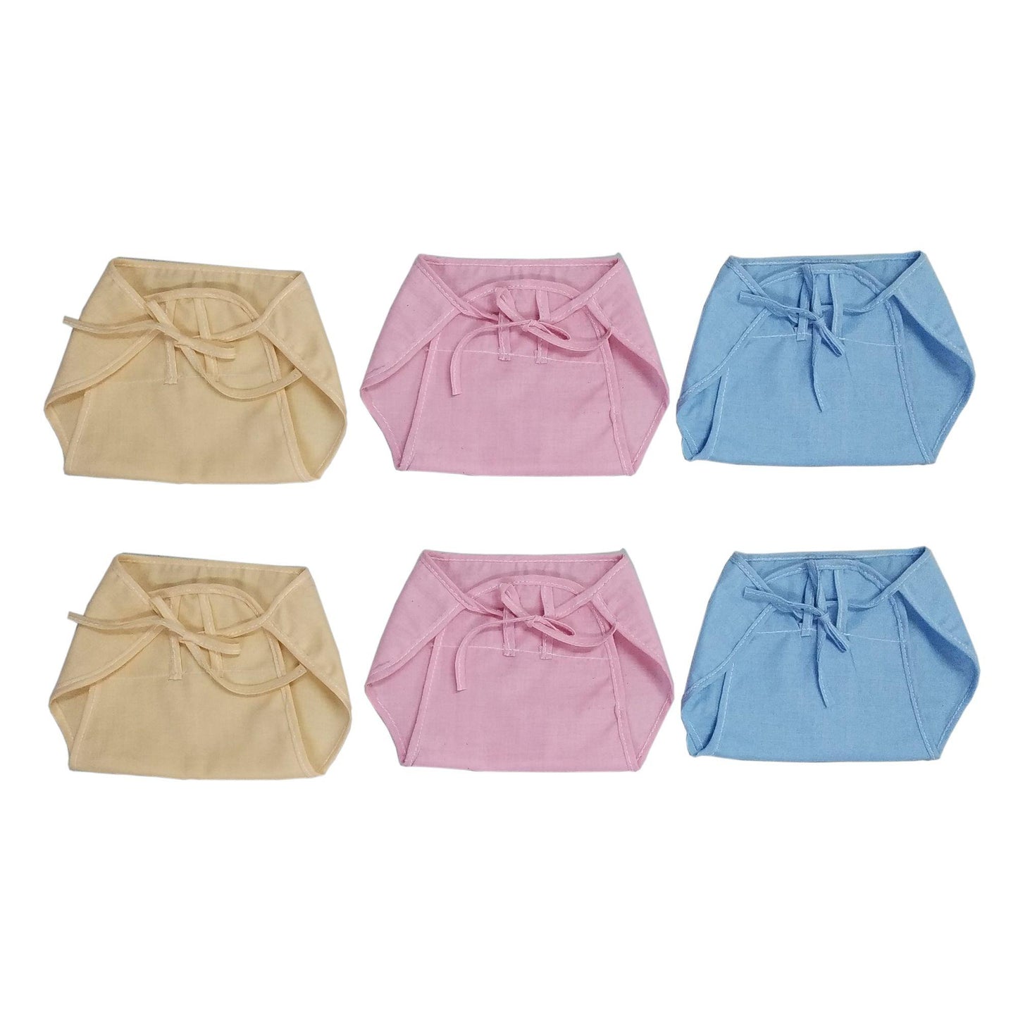 Set of 6 U - Shap Cotton Langot