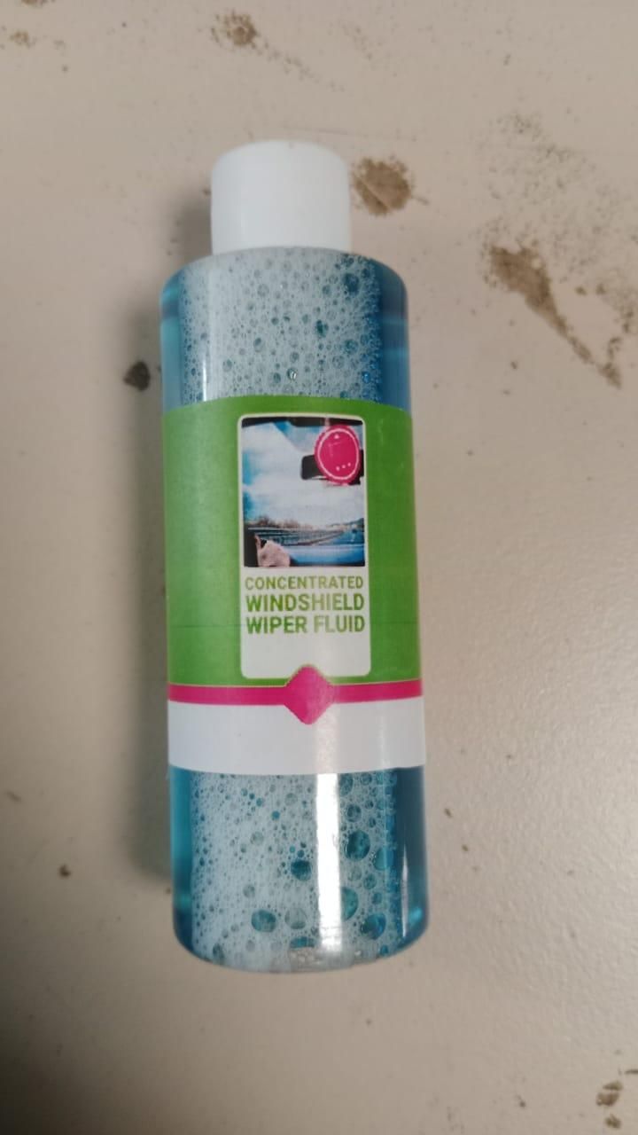 Concerntrated Windshield Washer Fluid Glass (Pack of 2)