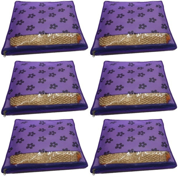Designer Saree Organizers (Pack of 6)
