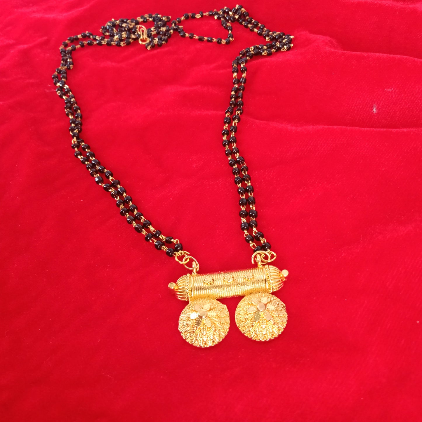 Elegant Gold Plated Mangalsutra