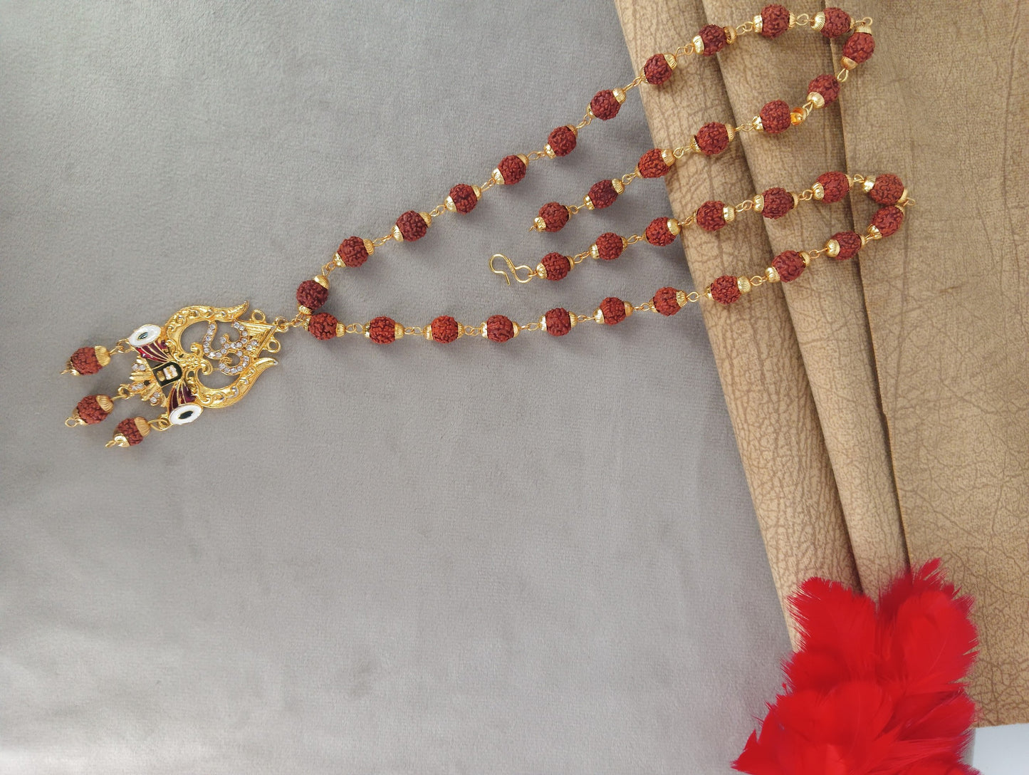 Luxurious Men's Gold Plated Pendant With Chain Vol 3