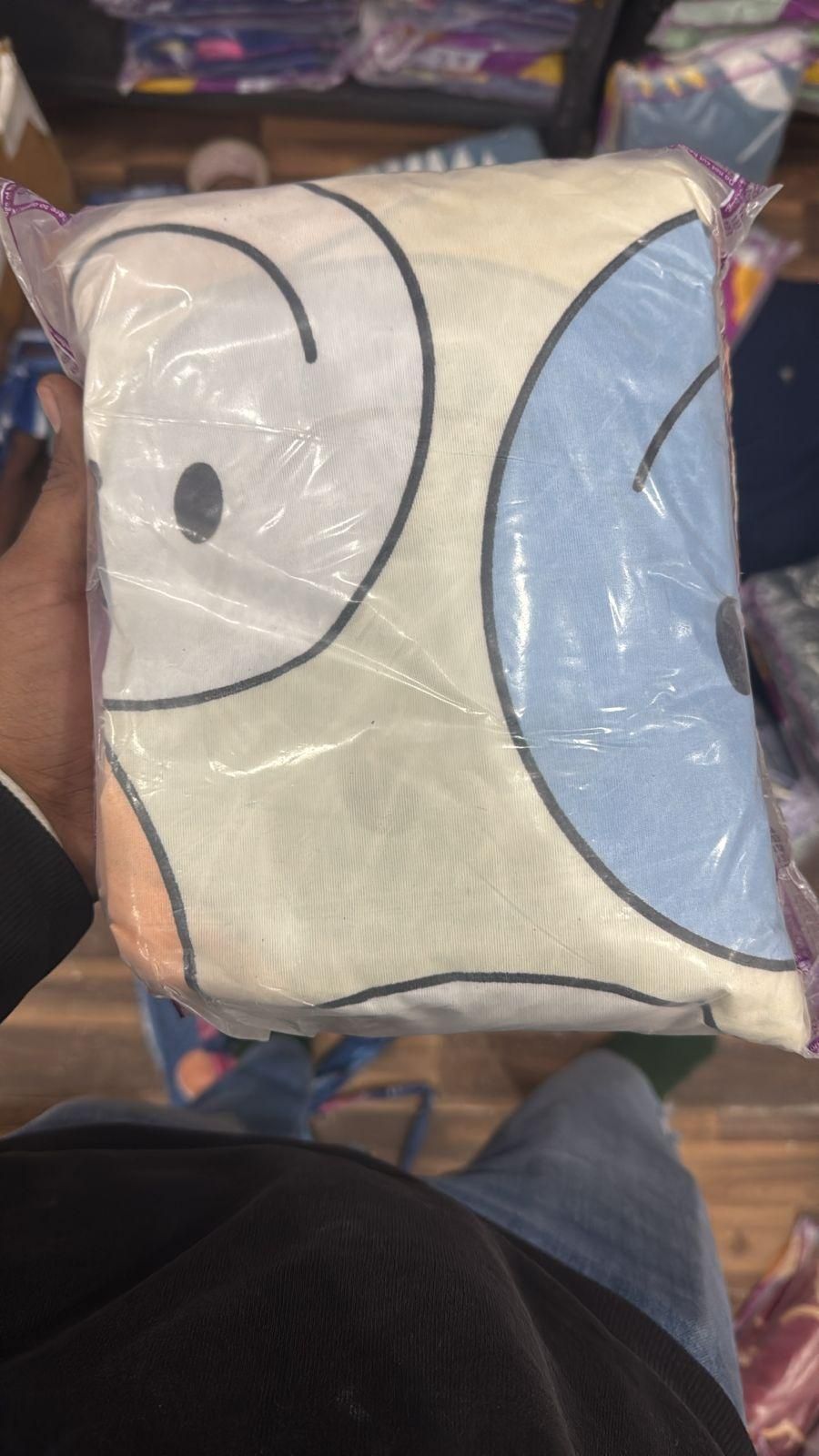 Round Elastic Fitted Double Bed Bedsheet