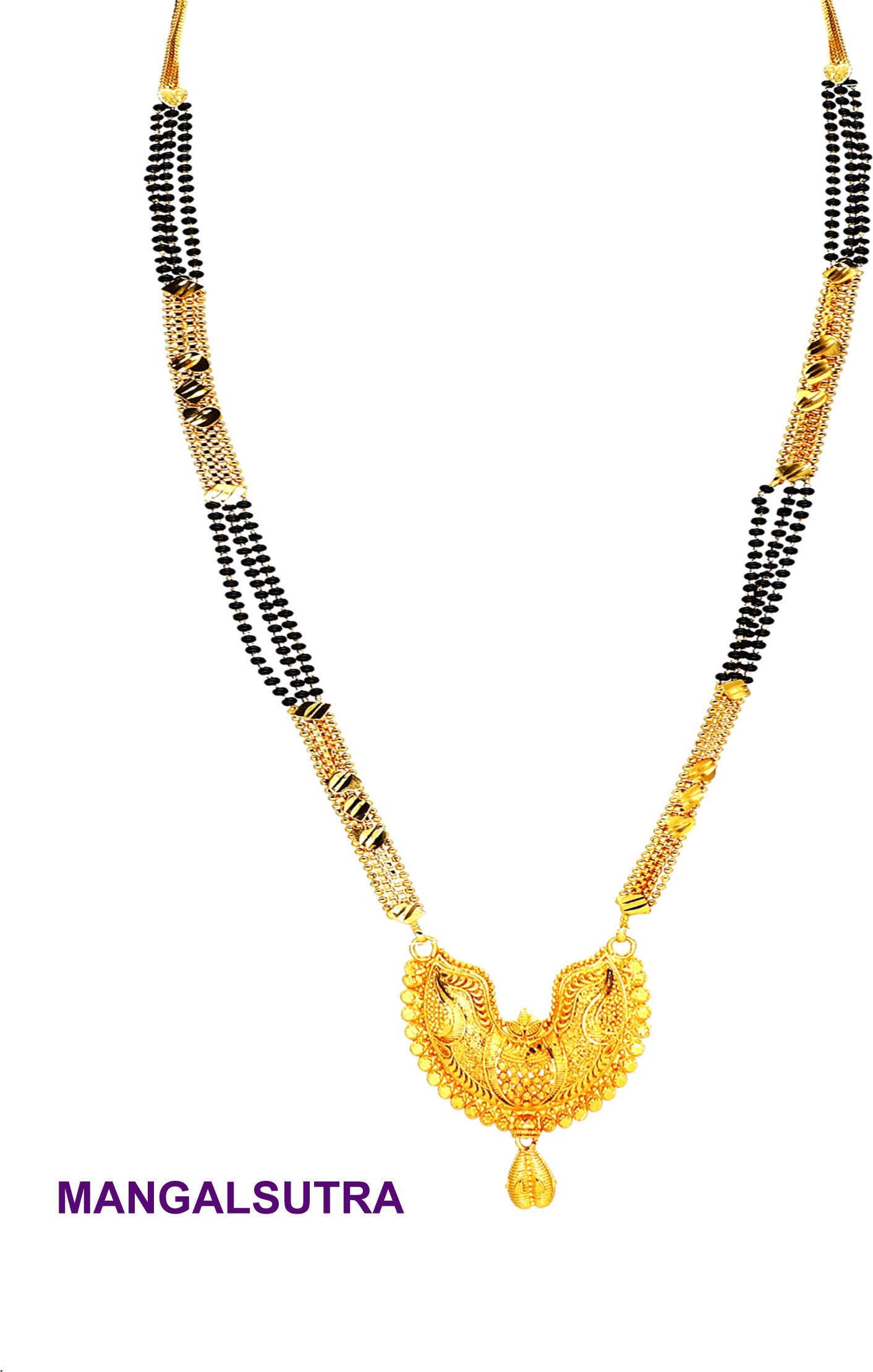 Elegant Gold Plated Mangalsutra