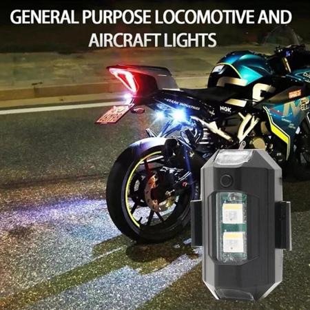 7 Colors Exterior Night Signal LED Light With USB (Pack Of 1)
