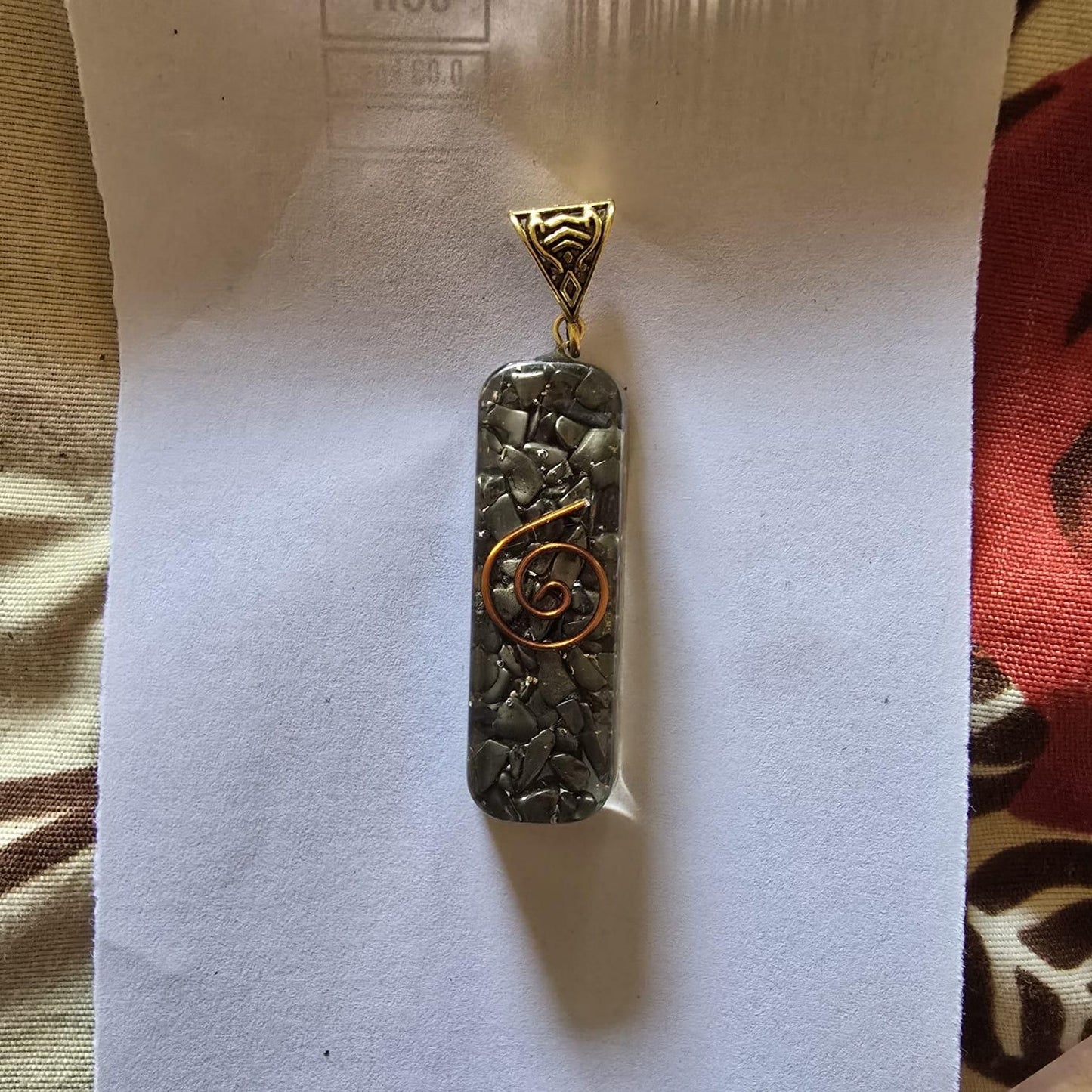 Pyrite Orgone Pendant Necklace