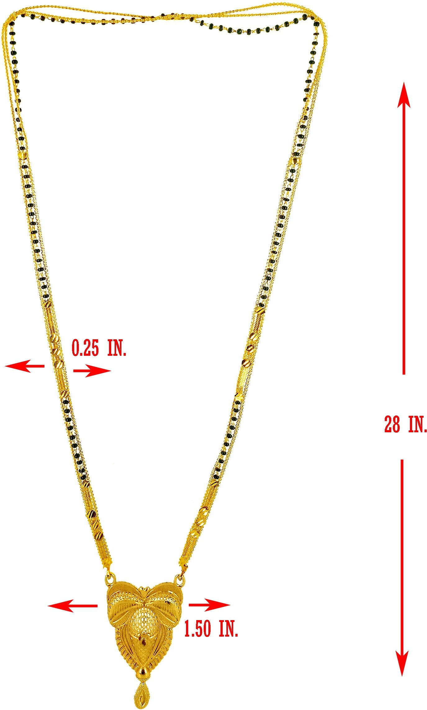 Pretty Gold Plated Mangalsutra