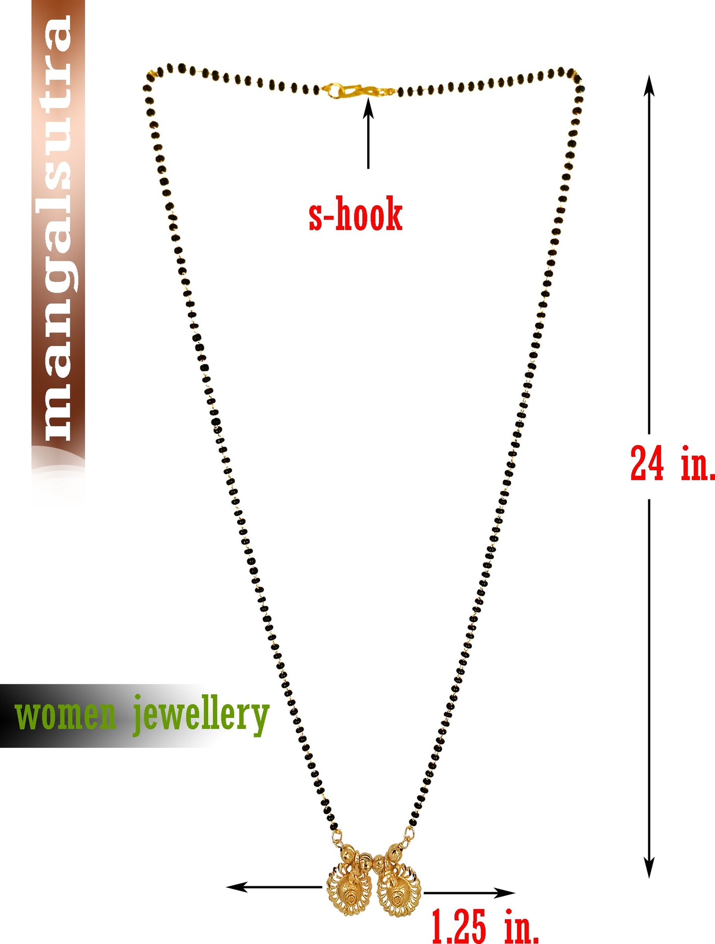 Elegant Gold Plated Mangalsutra