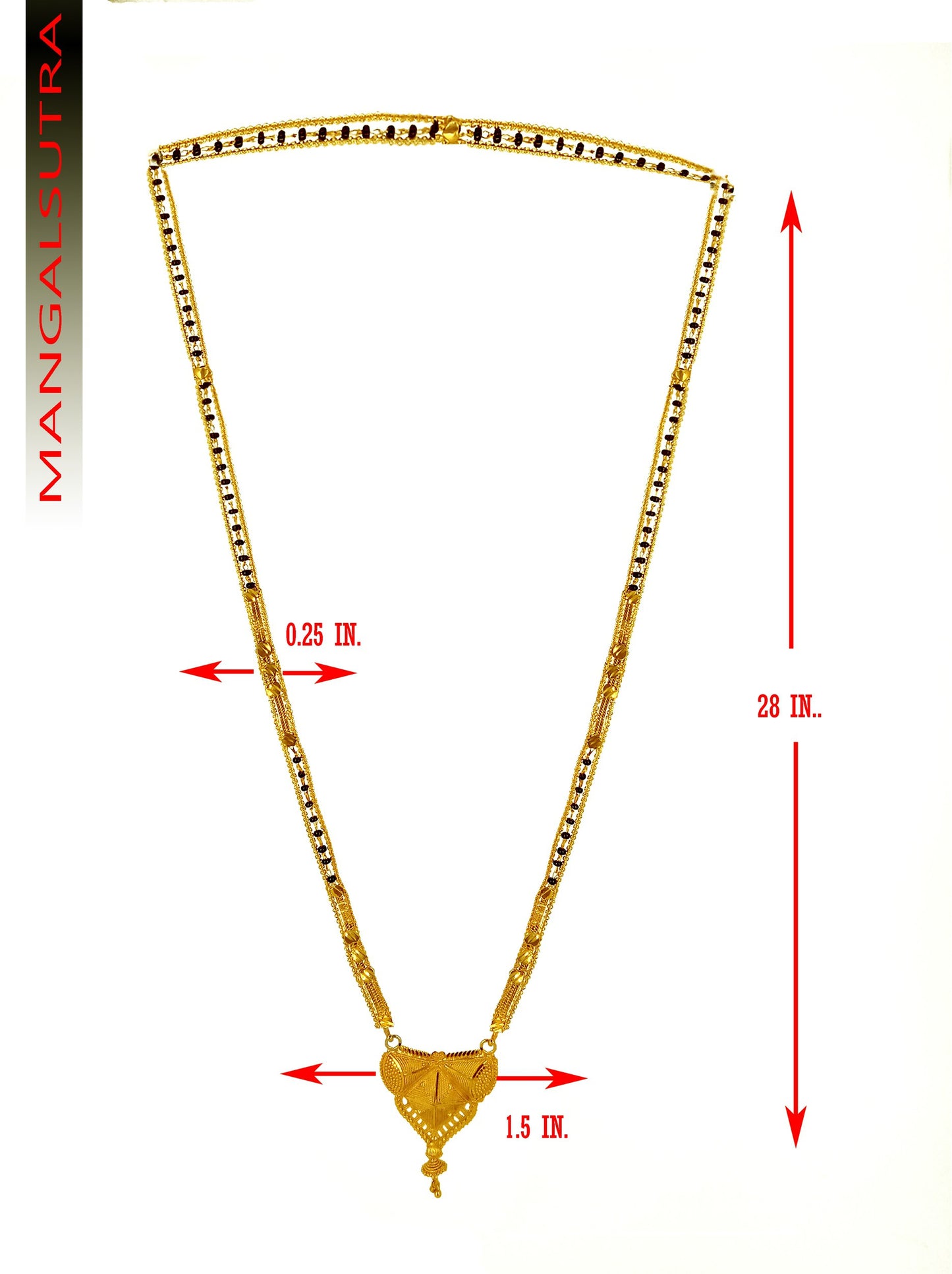 Attractive Gold Plated Mangalsutra