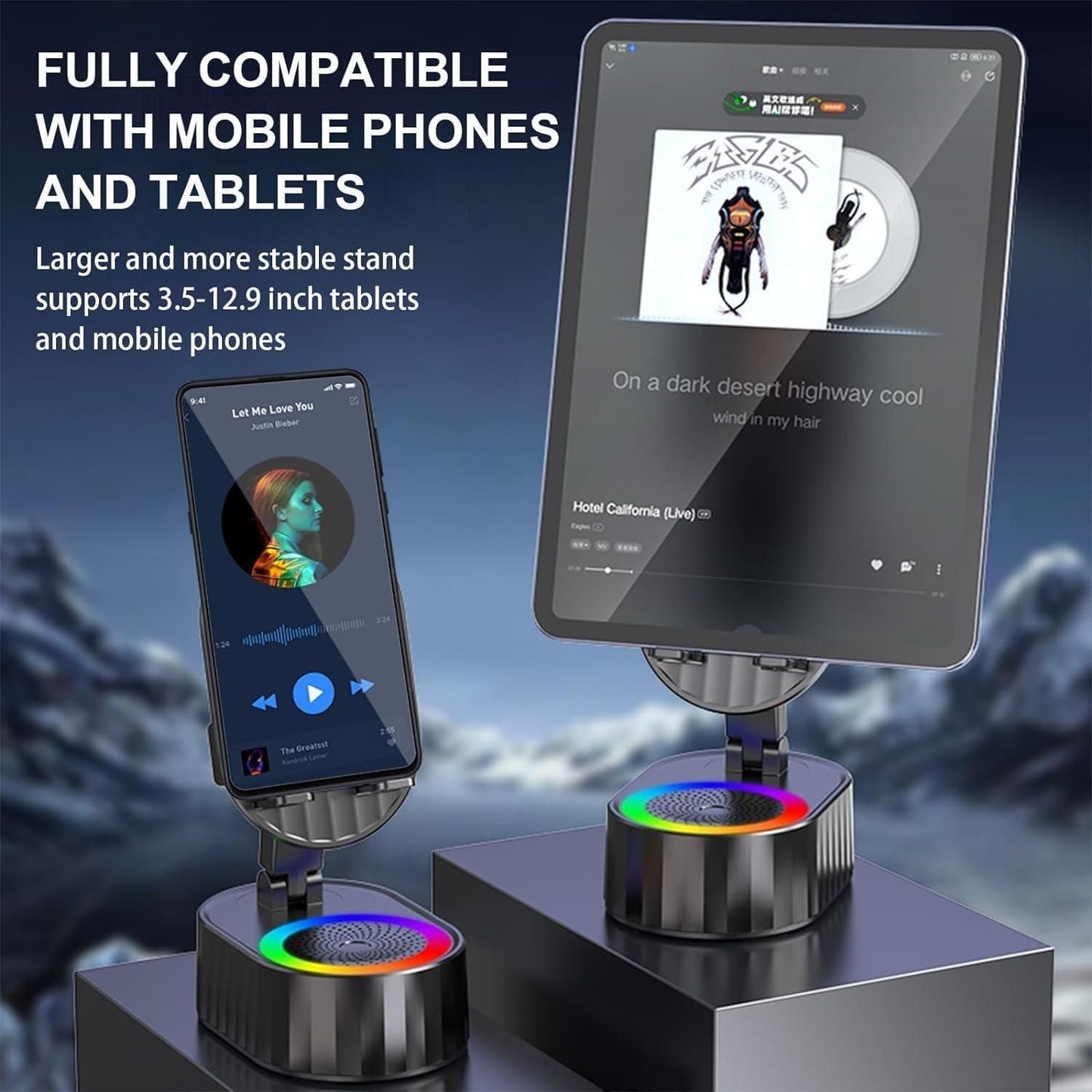 5 in 1 Wireless Induction Speaker