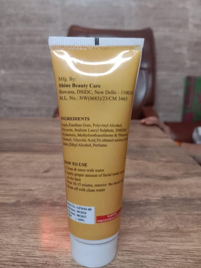 Gold Peel off Mask (Pack of 2)