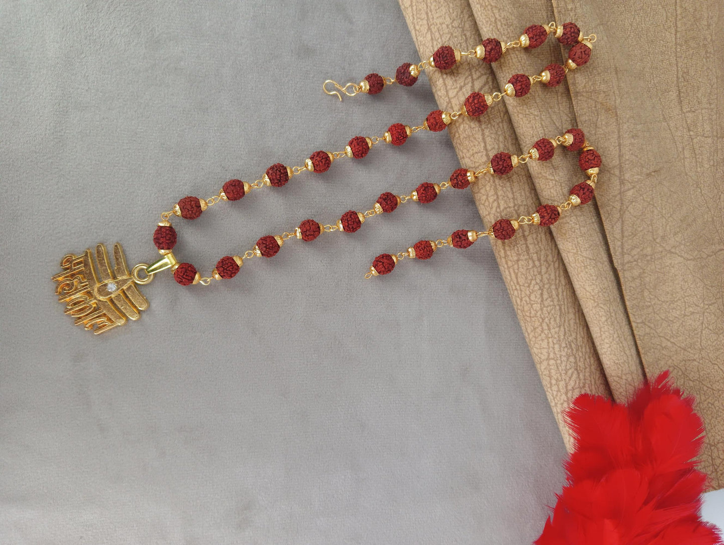 Luxurious Men's Gold Plated Pendant With Chain Vol 3