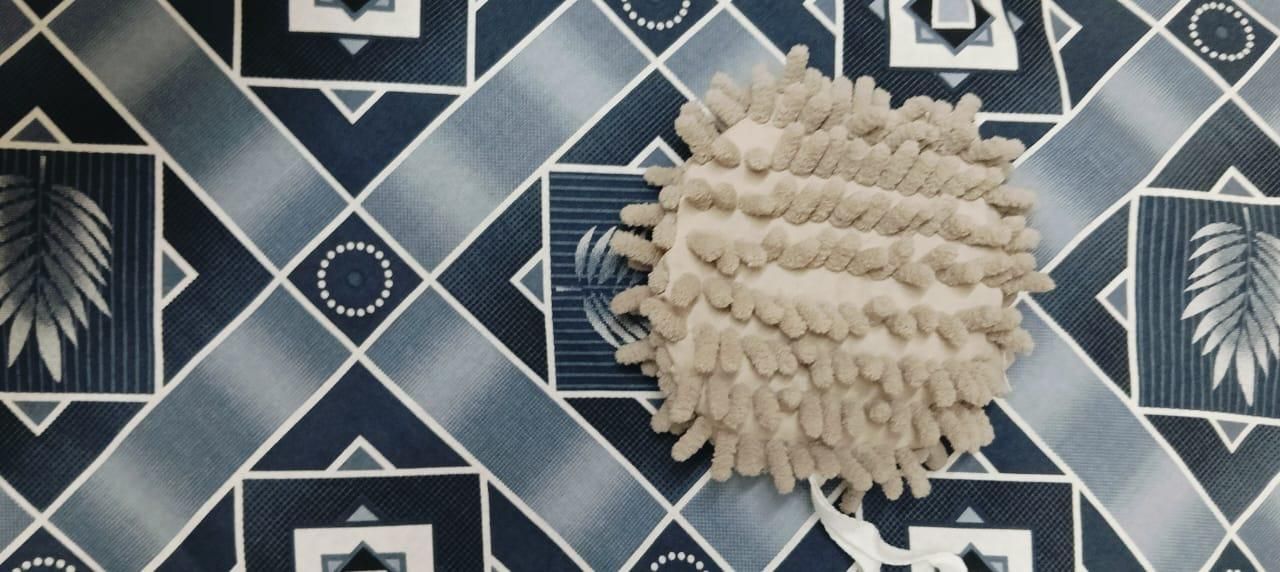 Fuzzy Ball Shaped Towel