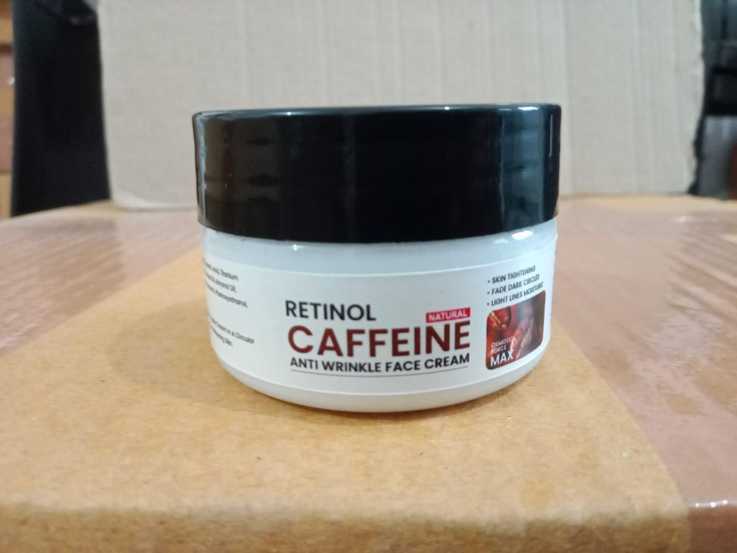 Retinol Caffeine Anti Wrinkle Face Cream (Pack of 2)