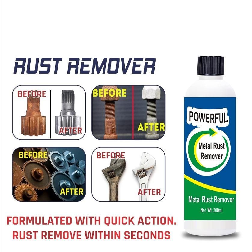 Powerfull Rust Remover Rust Converter Water Based Rust Paint For Railings Fleet 200 ml