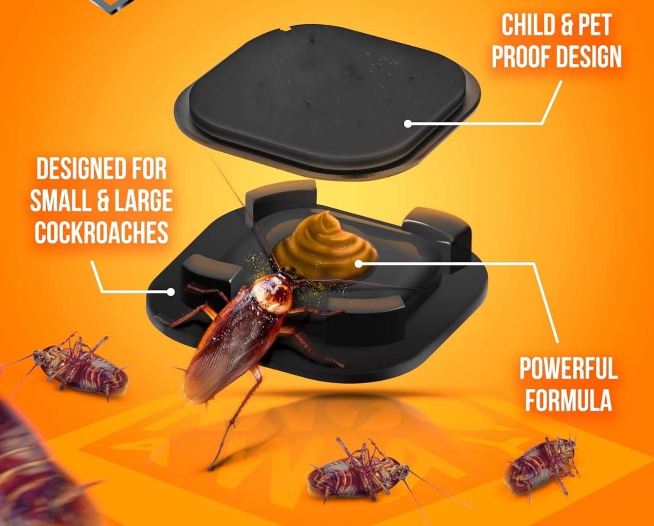 Anti Cockroach Station (Pack of 6 Baits)