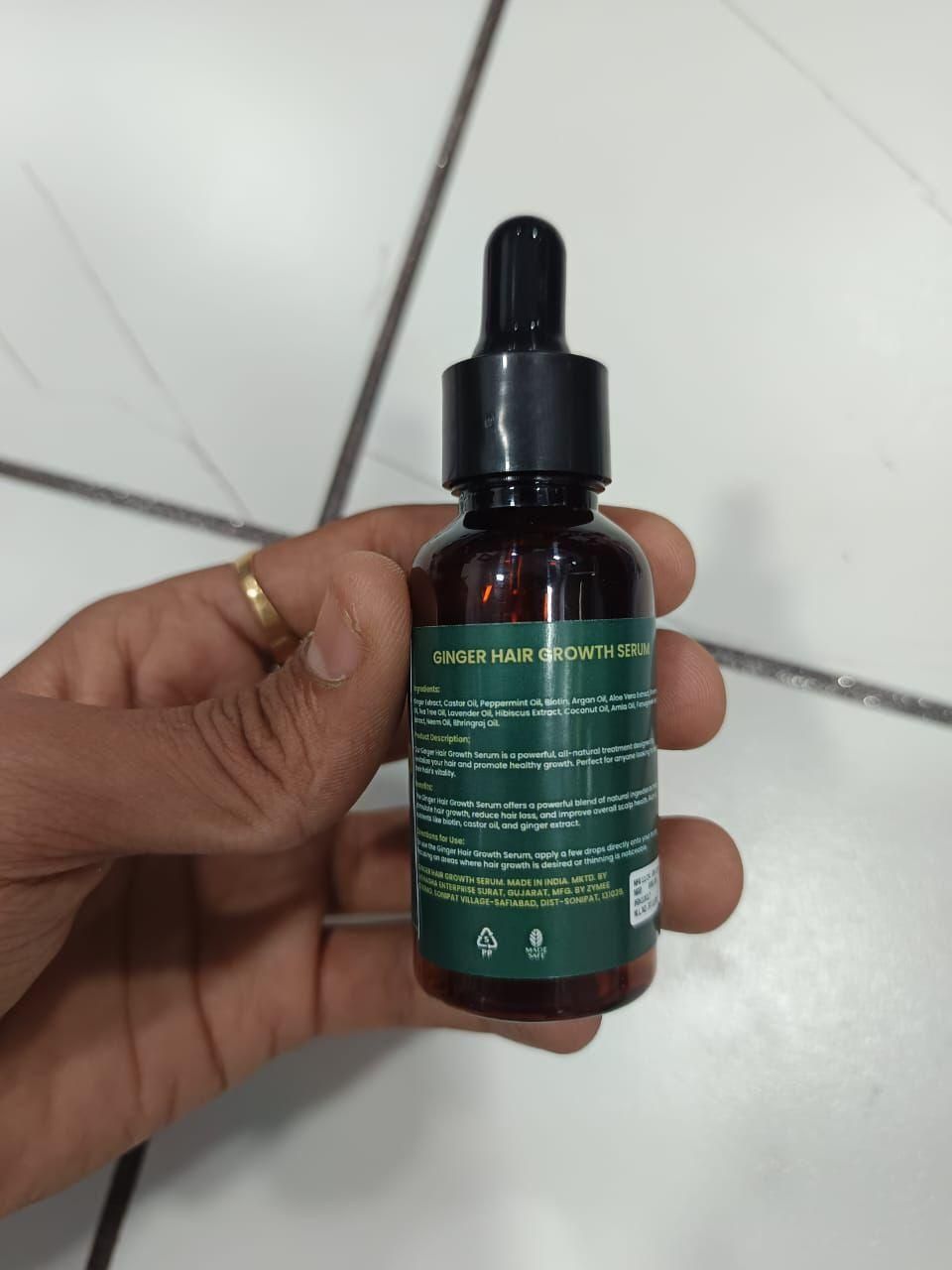 Ginger Hair Growth Essence 30ML Pack of 1