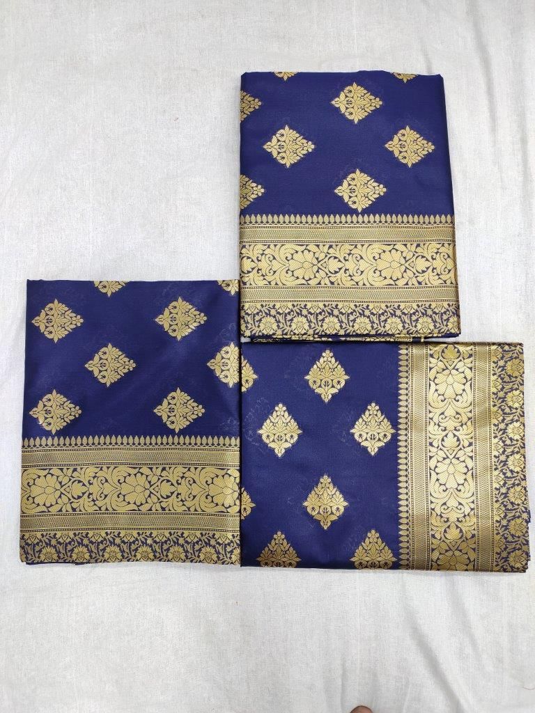 Delicate Cotton Silk Jacquard Work Saree