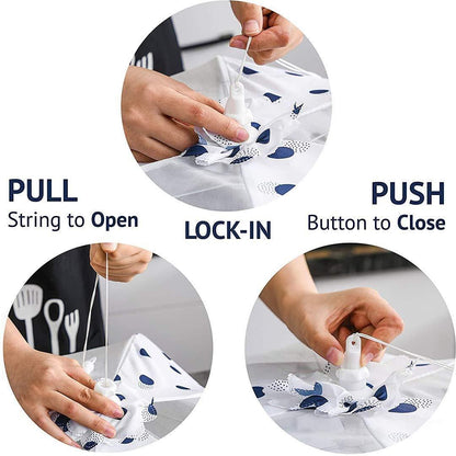 Reusable and Collapsible Food Cover Tent