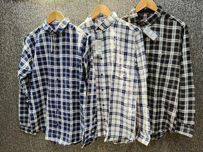 Men's Cotton Check Print Casual Shirt (Combo of 3)