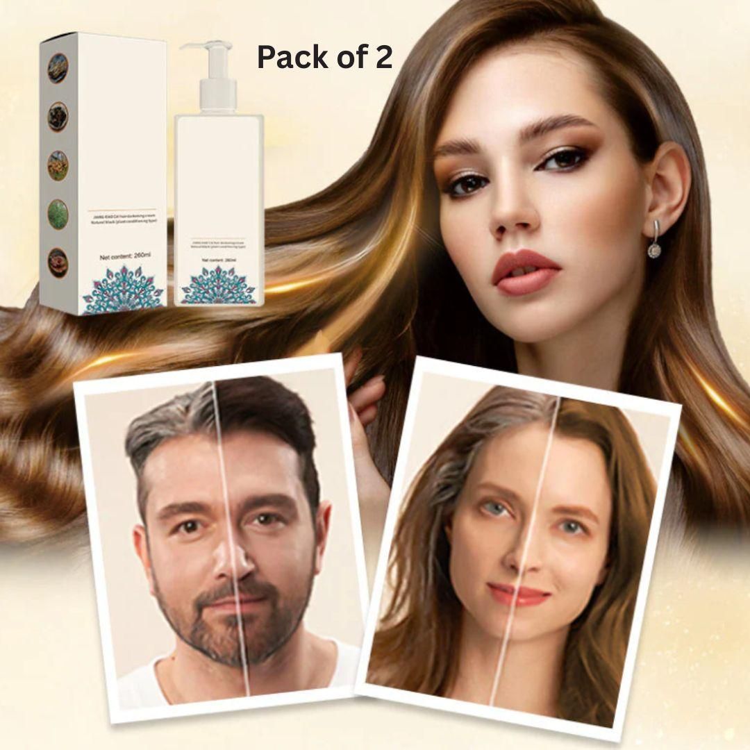 Hair Darkeining Cream Natural Black 150gram (Pack of 2)