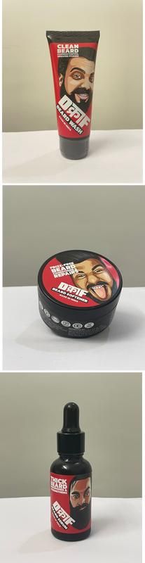 DCRAF Men's Combo 4 - Stud Beard Combo - Beard Wash + Beard Softener + Beard Serum