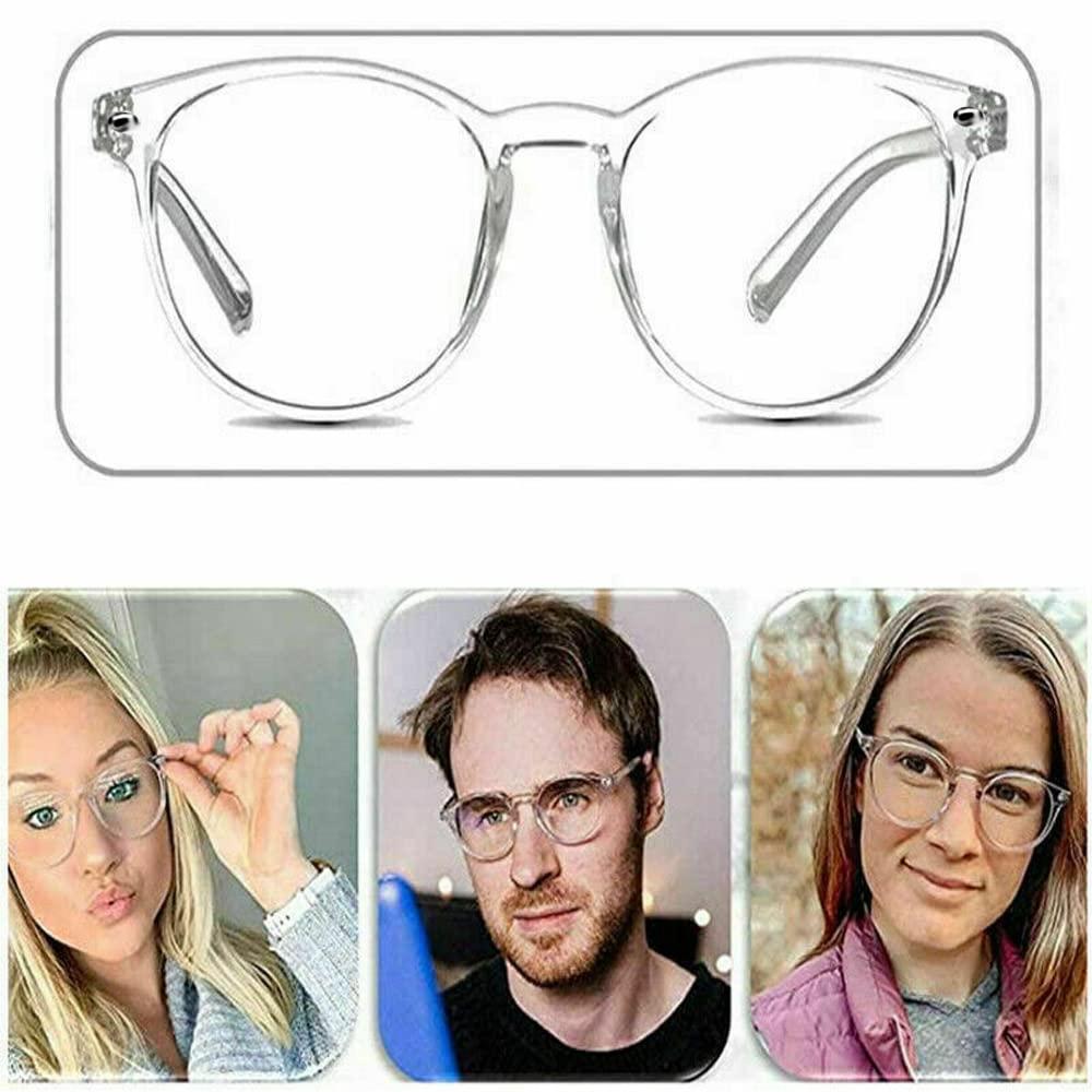 Unisex Clear Clear Cat-eye Sunglass