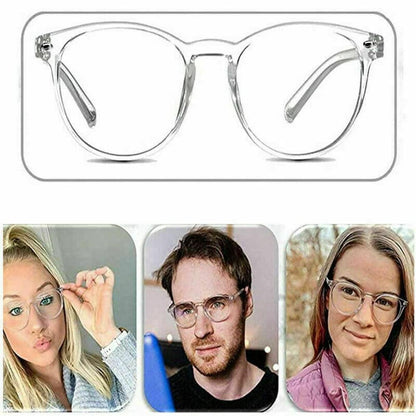 Unisex Clear Clear Cat-eye Sunglass