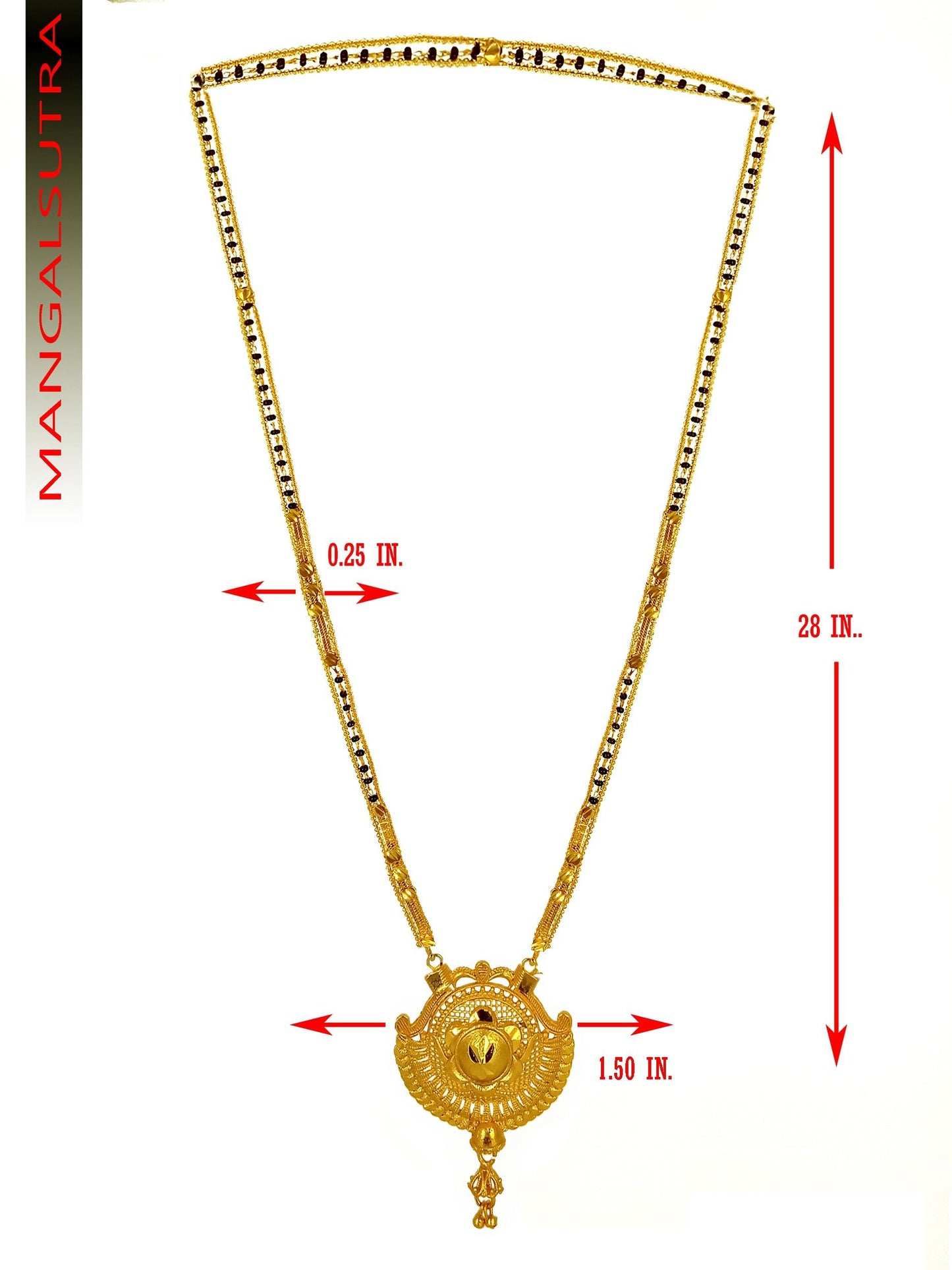 Pretty Gold Plated Mangalsutra