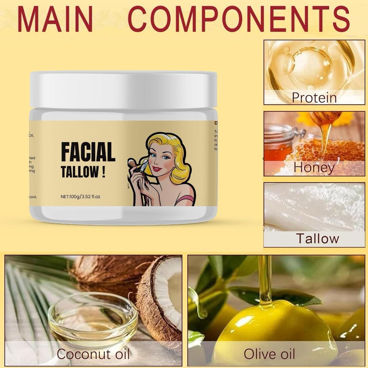 Facial Tallow (Pack of 2)
