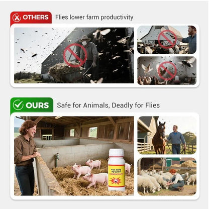 Fast Acting Fly Control Concentrate 200 ml Pack of 2