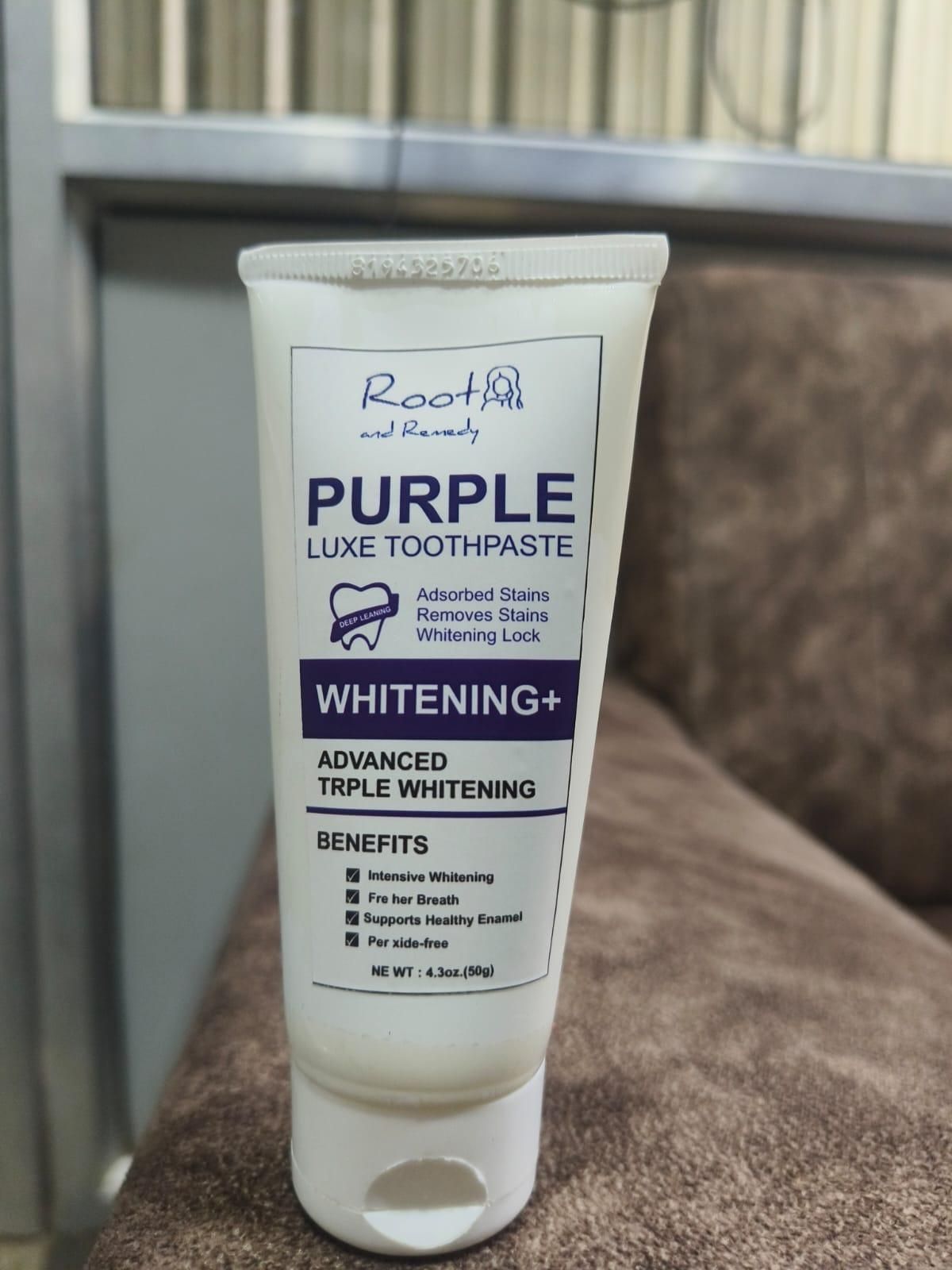 Purple Luxe Toothpaste 50 gm Pack of 1