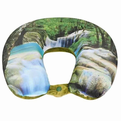 Neck Pillows - U Shape Printed Travel Neck Pillow