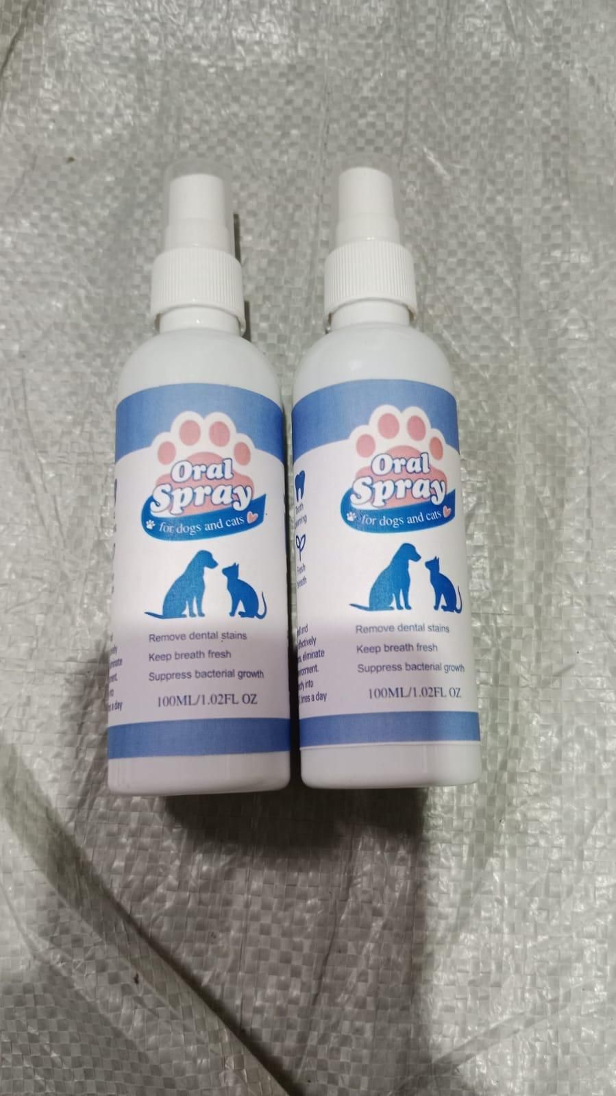 Petry Teeth Cleaning Spray for Dogs & Cats 100ml