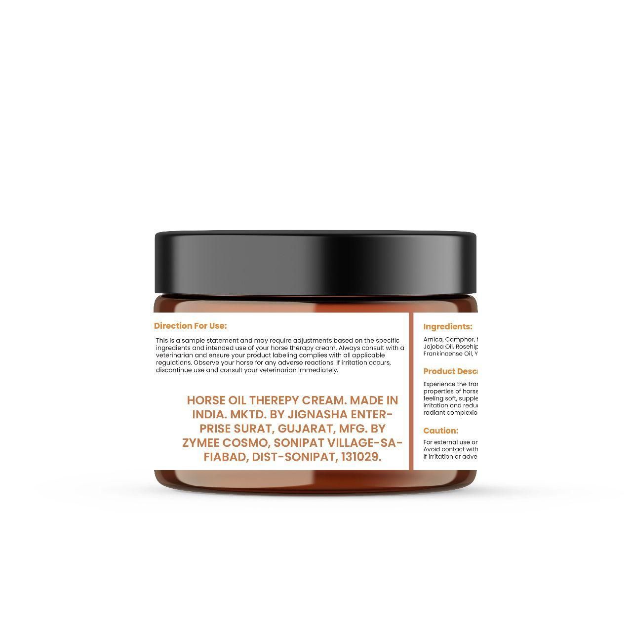 Garagelaine Horse Oil Therepy Cream 120gm Pack of 1