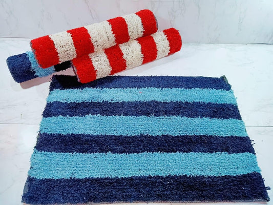 Designer Cotton Door Mats (Set of 4)