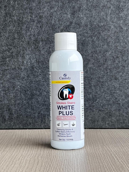 Cassidy Smokes Stains White Plus Liquid Toothpaste 200ml Pack of 2