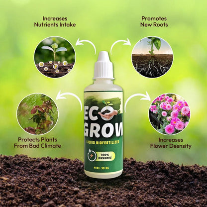 Ecogrow 100% Organic Plant Boost Biofertilizer Buy 1 Get 2 Free
