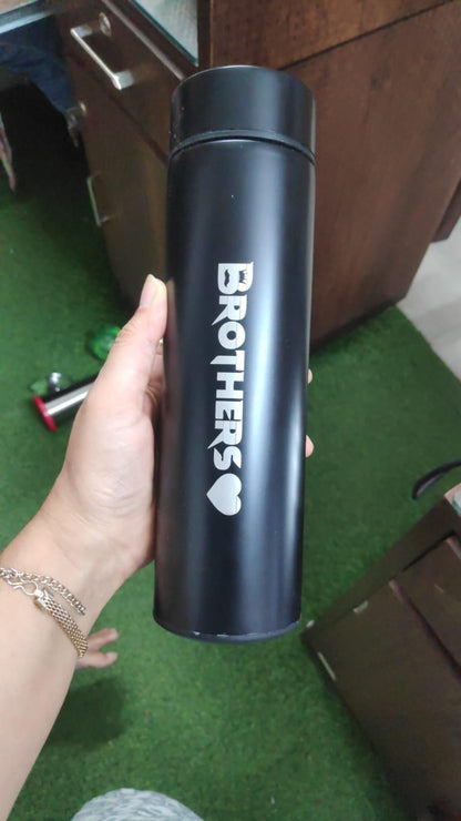 Brother Temp Bottle With 2 Rakhi (Pack of 1)