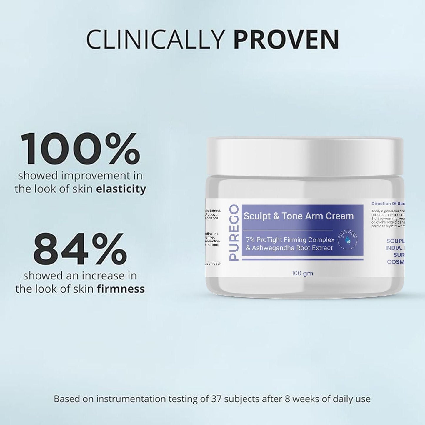 PUREGO Sculpt & Tone Arm Cream 100g