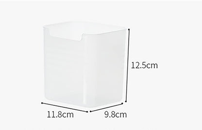 Space -Saving Set of 6 Fridge Door Storage Boxes