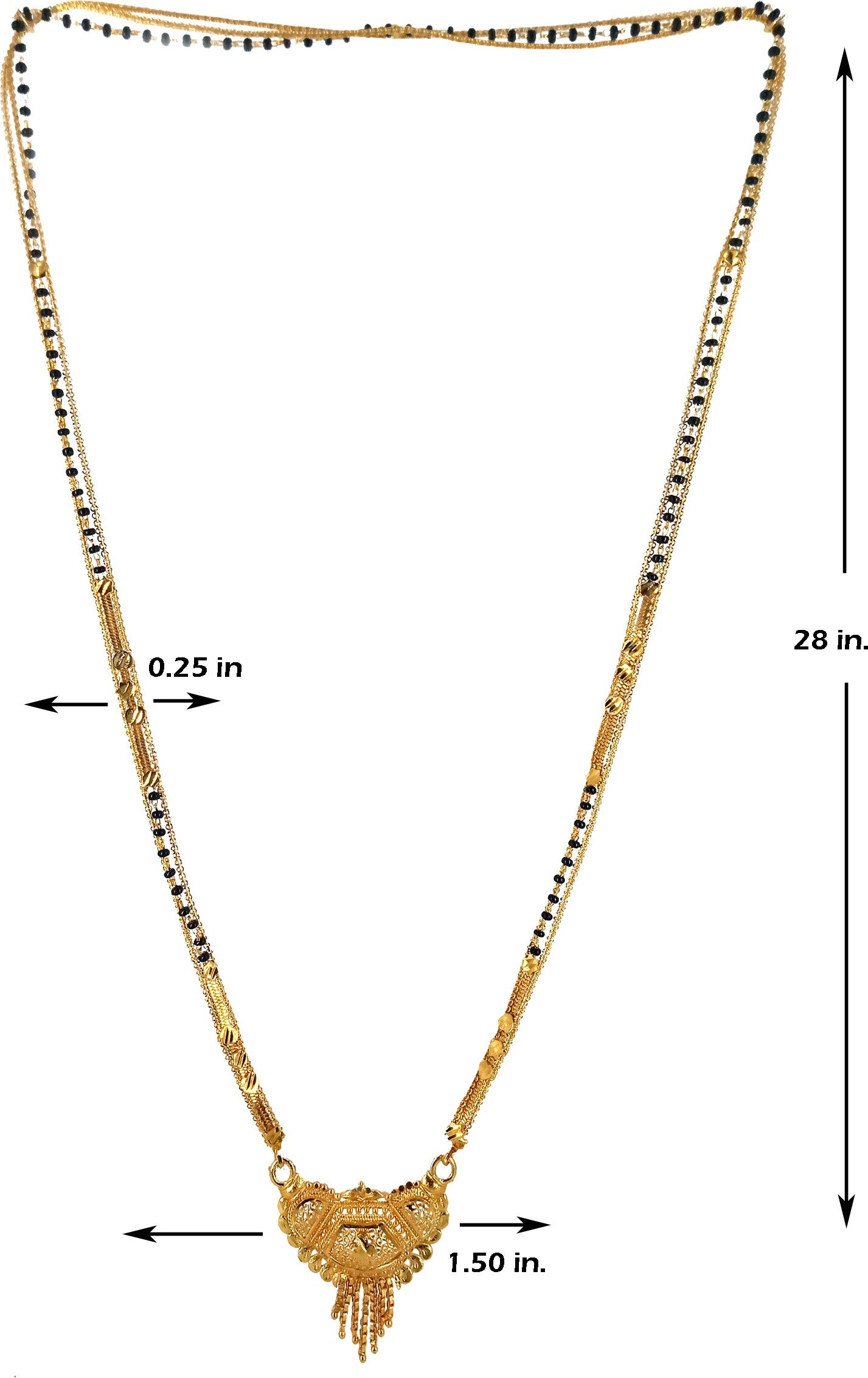 Unique Gold Plated Mangalsutra